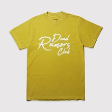  BIG SCRIPT CLASSIC MUSTARD TEE